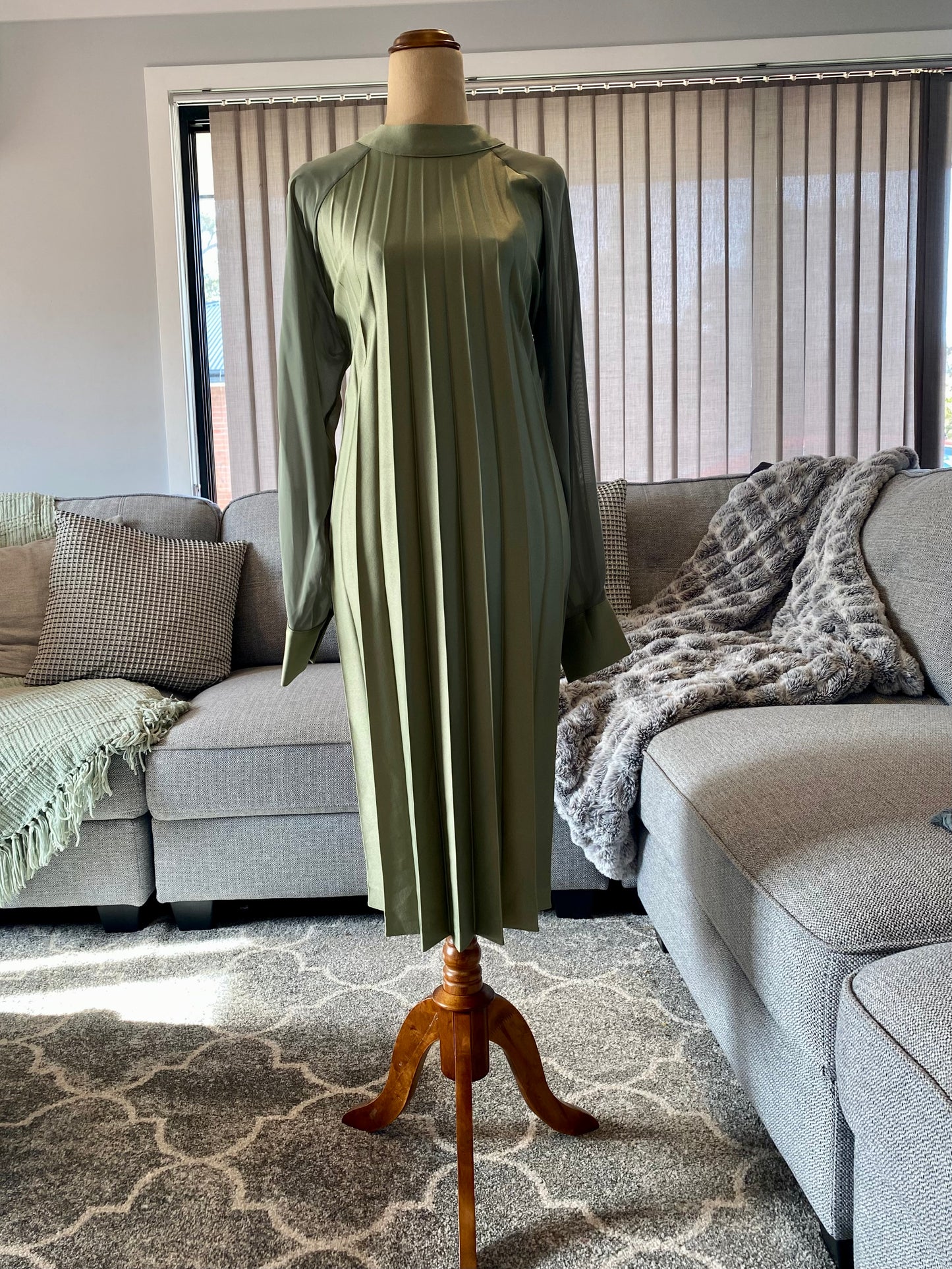 Pleated dress