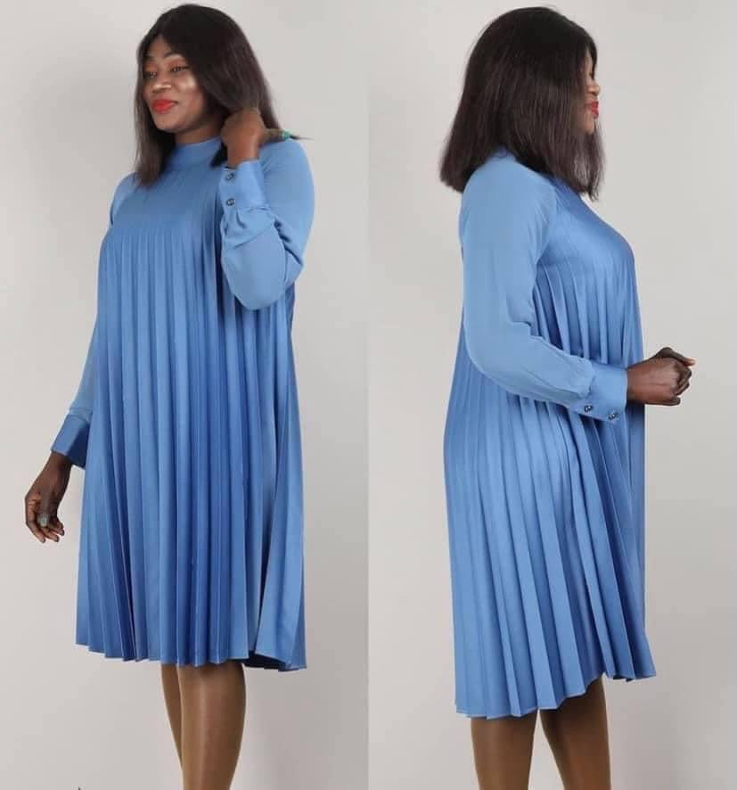 Pleated dress