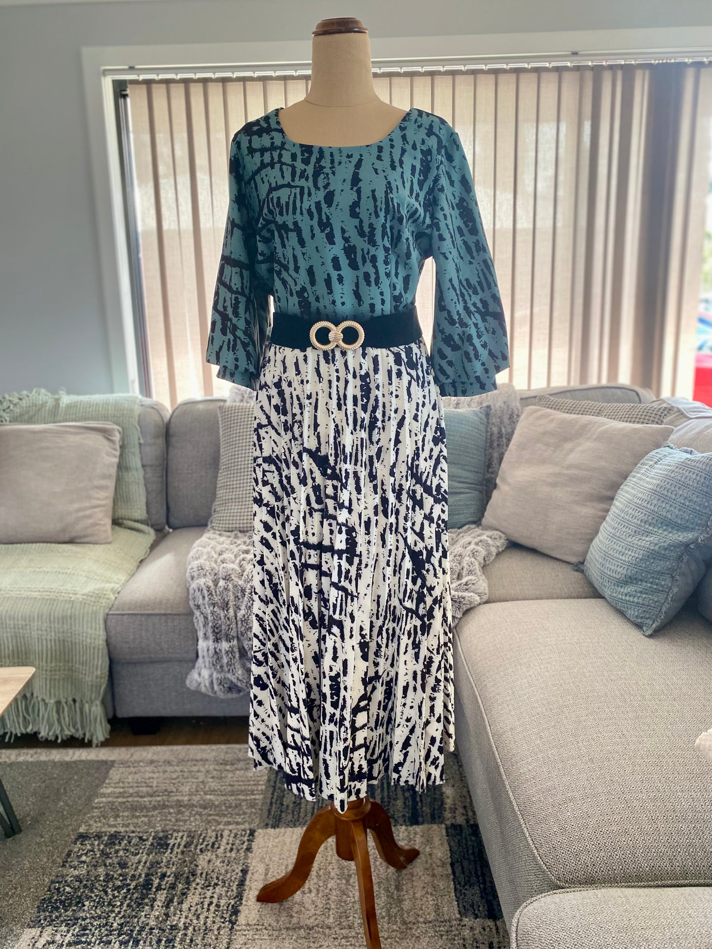 Pleated dress